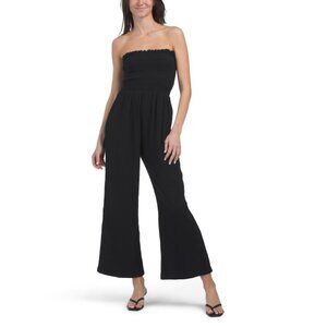 COLOURBROOKE Black Gauze Jumpsuit